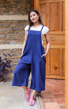 Surya Australia Cotton 'Juanita' Overalls made in Nepal - Dark Blue