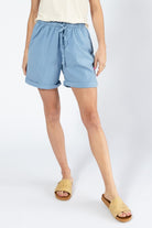 Surya Cotton Sierra Shorts made in Nepal - Sky Blue