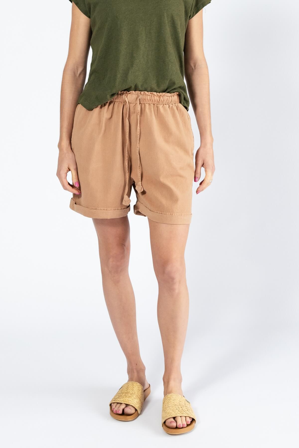 Surya Cotton Sierra Shorts made in Nepal - Sand