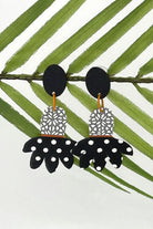 Fairtrade polymer clay earrings from Nepal - Petal