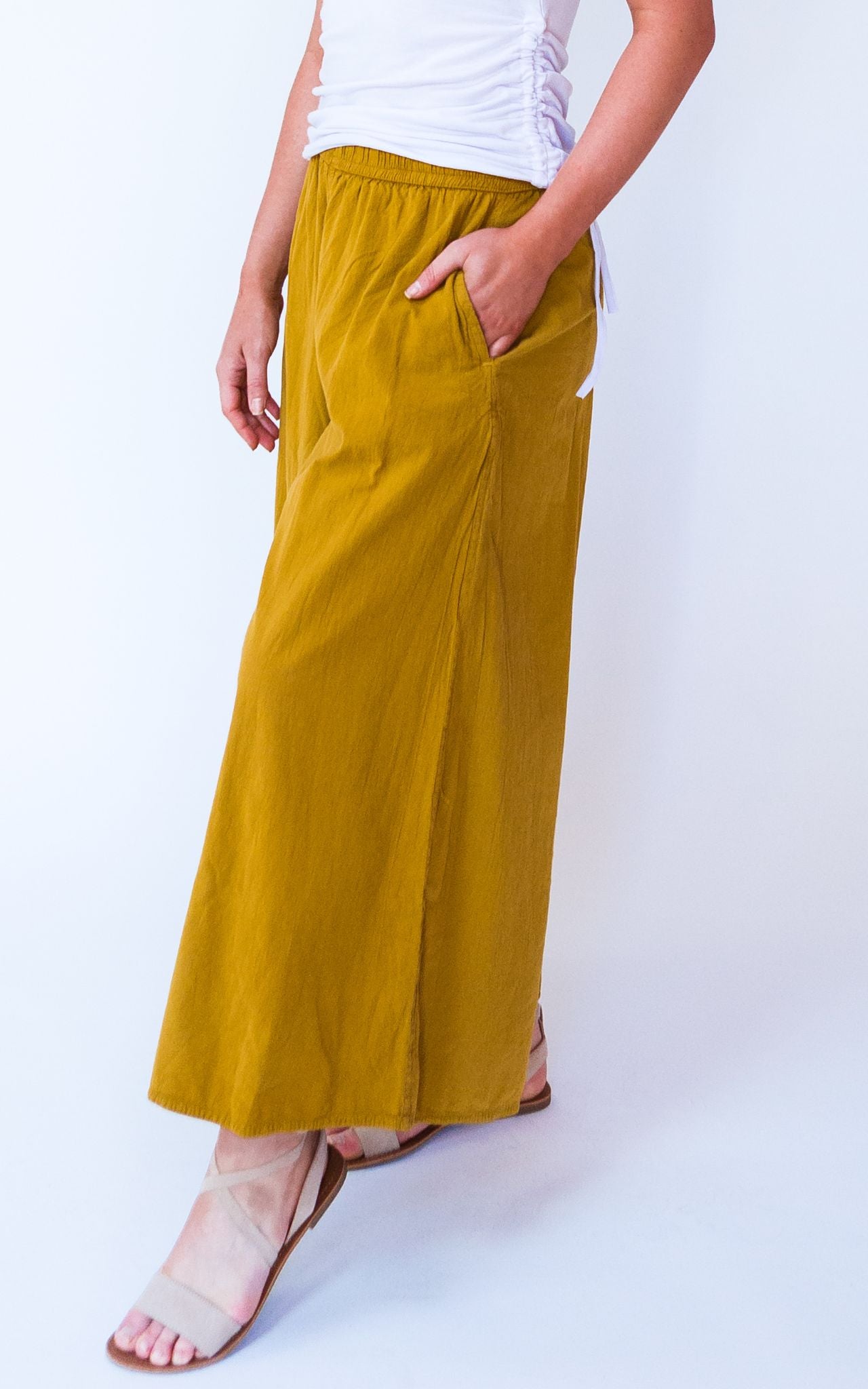 Cotton Palazzo Pants Ethically made in Nepal – Surya