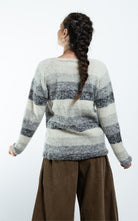 Surya Australia Ethical Wool Jumper made in Nepal - Striped