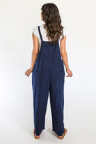 Surya Cotton Baggy Juanita Overalls made in Nepal - Dark Blue