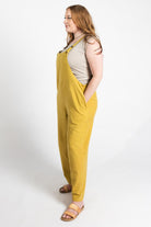 Surya Baggy Cotton 'Juanita' Overalls made in Nepal - Mustard