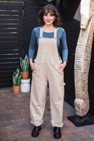 Surya Australia Ethical Classic Cotton Overalls from Nepal - Oatmeal