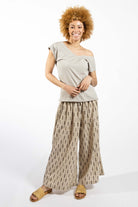 Surya Australia Cotton Lounge Pants made in Nepal - Oatmeal