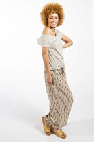 Surya Australia Cotton Lounge Pants made in Nepal - Oatmeal