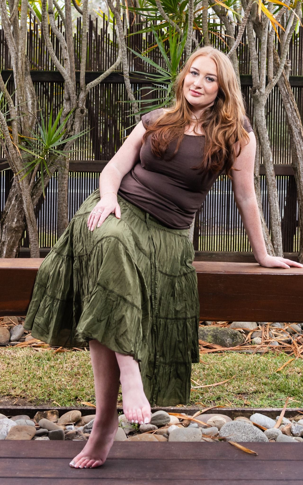 Green shop skirt australia