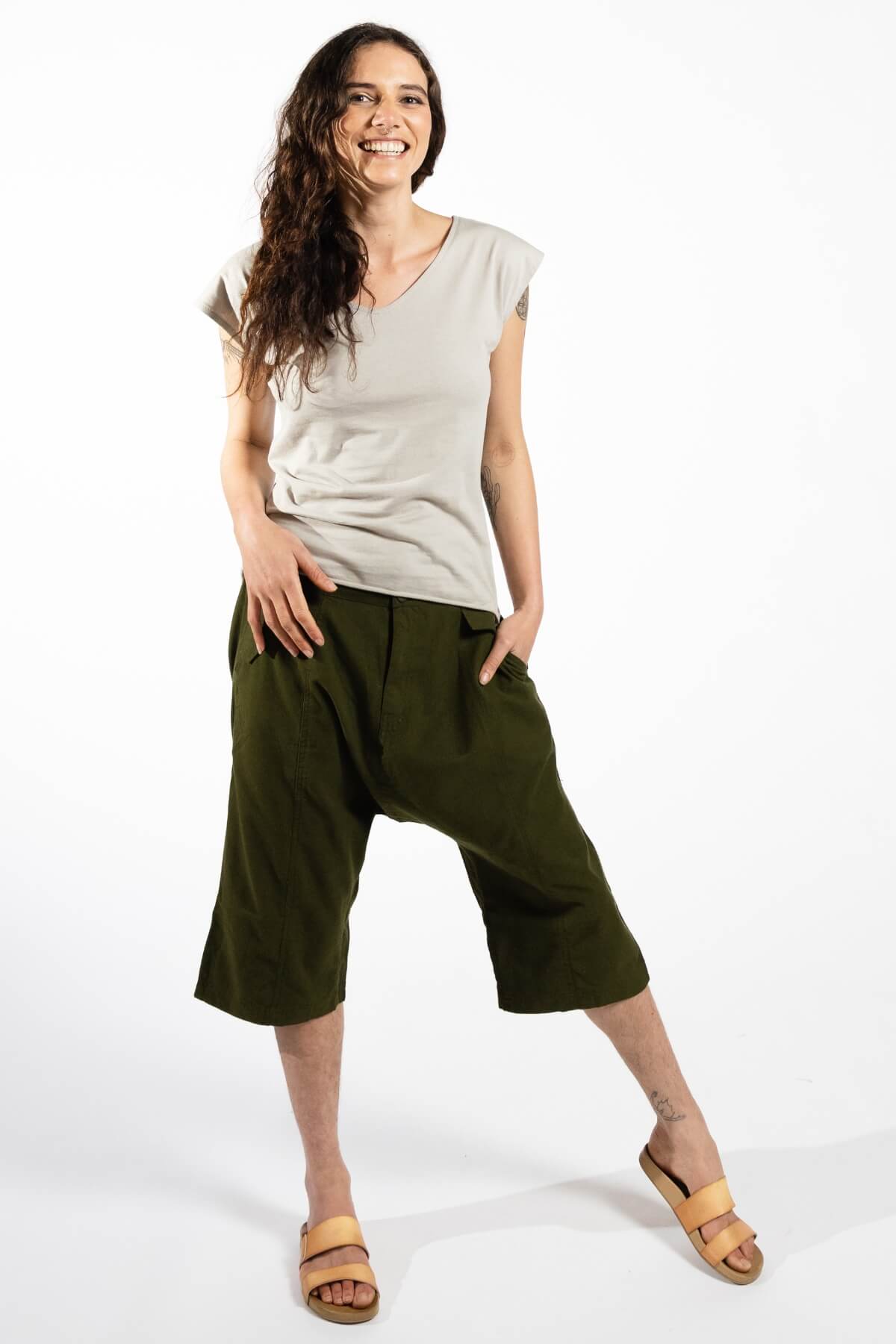 Surya Australia Cotton Low Rise Pants made in Nepal