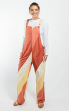 Surya Australia Ethical Cotton Freya Overalls made in Nepal - Burnt Orange