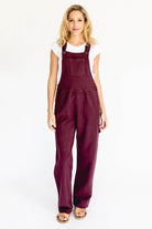 Surya Australia Ethical Classic Cotton Overalls from Nepal - Berry