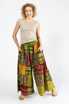 Surya Australia Wide Leg 'Asher' Palazzo pants - Lime