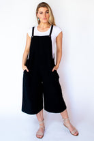 Surya Australia Baggy Cotton 'Juanita' Overalls made in Nepal - Black