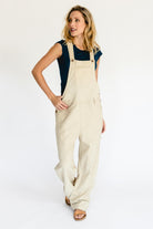 Surya Australia Ethical Classic Cotton Overalls from Nepal - Oatmeal