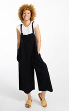 Surya Australia Baggy Cotton 'Juanita' Overalls made in Nepal - Black