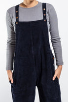 Surya Australia Corduroy Overalls Dungarees made in Nepal - button details