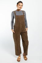 Surya Australia Corduroy Overalls Dungarees made in Nepal - Peanut