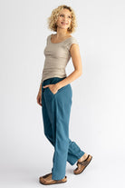 Surya Australia Ethical Cotton Everyday Pants made in Nepal - Turquoise