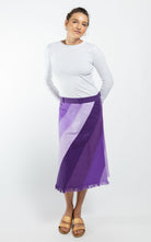 Surya Australia Cotton 'Freya' Skirt made in Nepal - Lilac