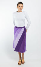 Surya Australia Cotton 'Freya' Skirt made in Nepal - Lilac