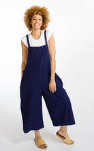 Surya Australia Cotton 'Juanita' Overalls made in Nepal - Dark Blue