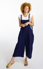 Surya Australia Cotton 'Juanita' Overalls made in Nepal - Dark Blue