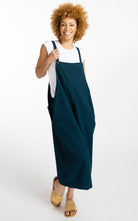 Surya Australia Baggy Cotton 'Juanita' Overalls made in Nepal - Turquoise