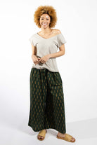 Surya Australia Cotton Lounge Pants made in Nepal - Green