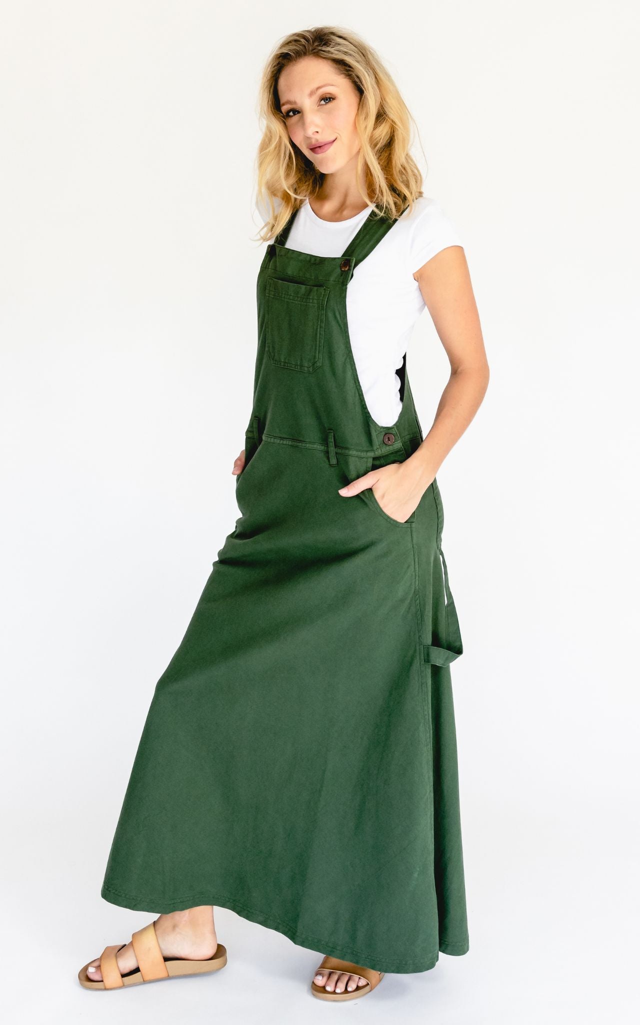 Overall clearance cotton dress