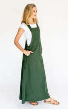 Surya Australia Ethical Cotton Overall Maxi Dress from Nepal - Green