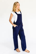 Surya Australia Ethical Classic Cotton Overalls from Nepal - Dark Blue