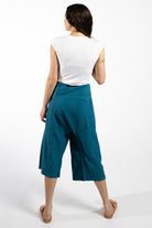 Surya Australia Short Fisherman Pants made in Nepal - Turquoise