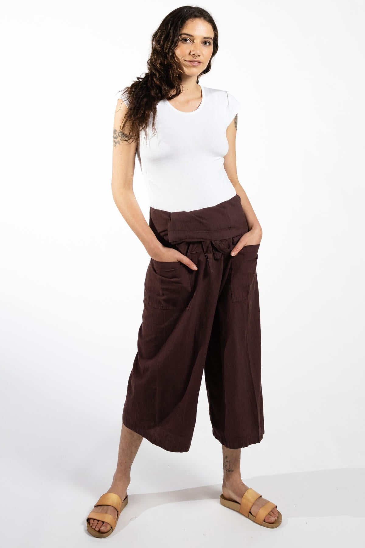 Surya Australia Short Fisherman Pants made in Nepal