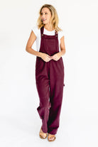 Surya Australia Ethical Classic Cotton Overalls from Nepal - Berry