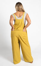 Surya Australia Ethical Cotton 'Juanita' Overalls Dungarees made in Nepal - Mustard