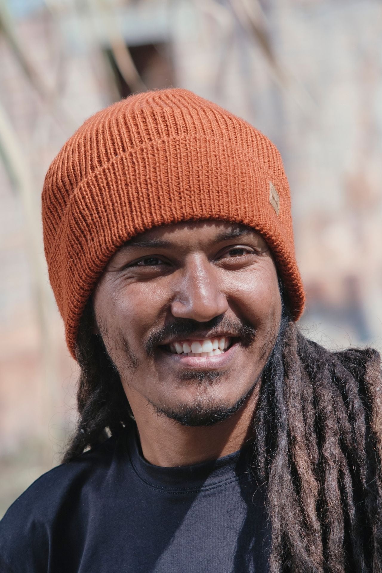 Merino Wool Fisherman Beanie for Men Ethically made in Nepal Surya