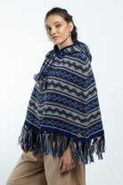 Surya Australia Ethical Wool Poncho made in Nepal