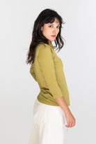 Surya Australia Organic Cotton 'Clementine' Top made in Nepal - Mustard