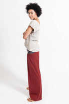 Surya Australia Organic Cotton 'Mantra' Pants made in Nepal - Berry