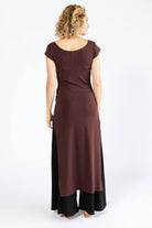 Surya Organic Cotton 'Sarita' Dress made in Nepal - Sangria