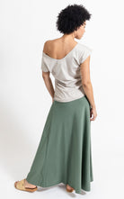 Surya Australia Organic Cotton 'Sonder' Skirt made in Nepal - Ocean