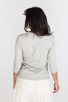 Surya Australia Organic Cotton 'Clementine' Top made in Nepal - Oatmeal