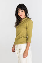 Surya Australia Organic Cotton 'Clementine' Top made in Nepal - Mustard