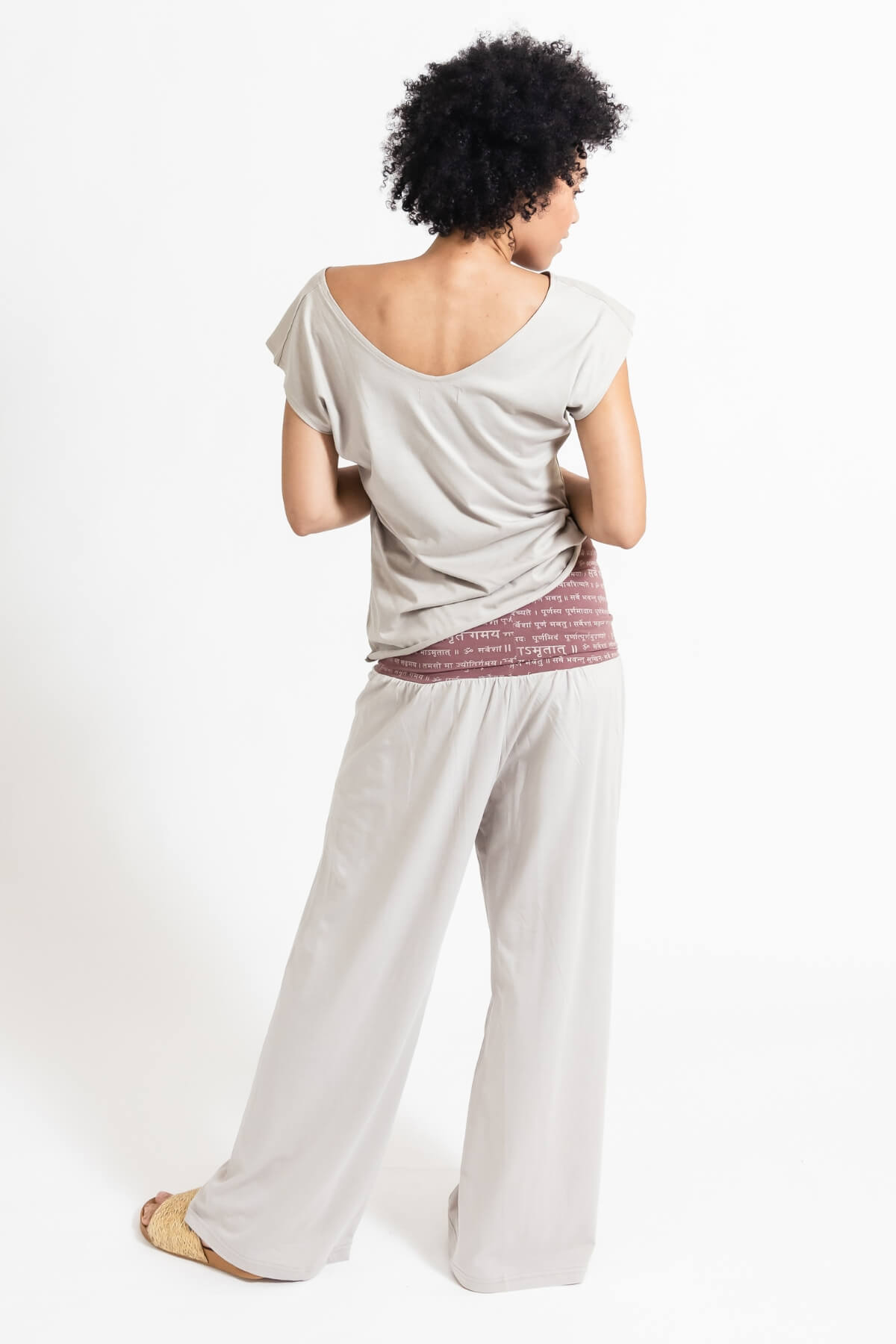 Surya Australia Organic Cotton 'Mantra' Pants made in Nepal - Oatmeal