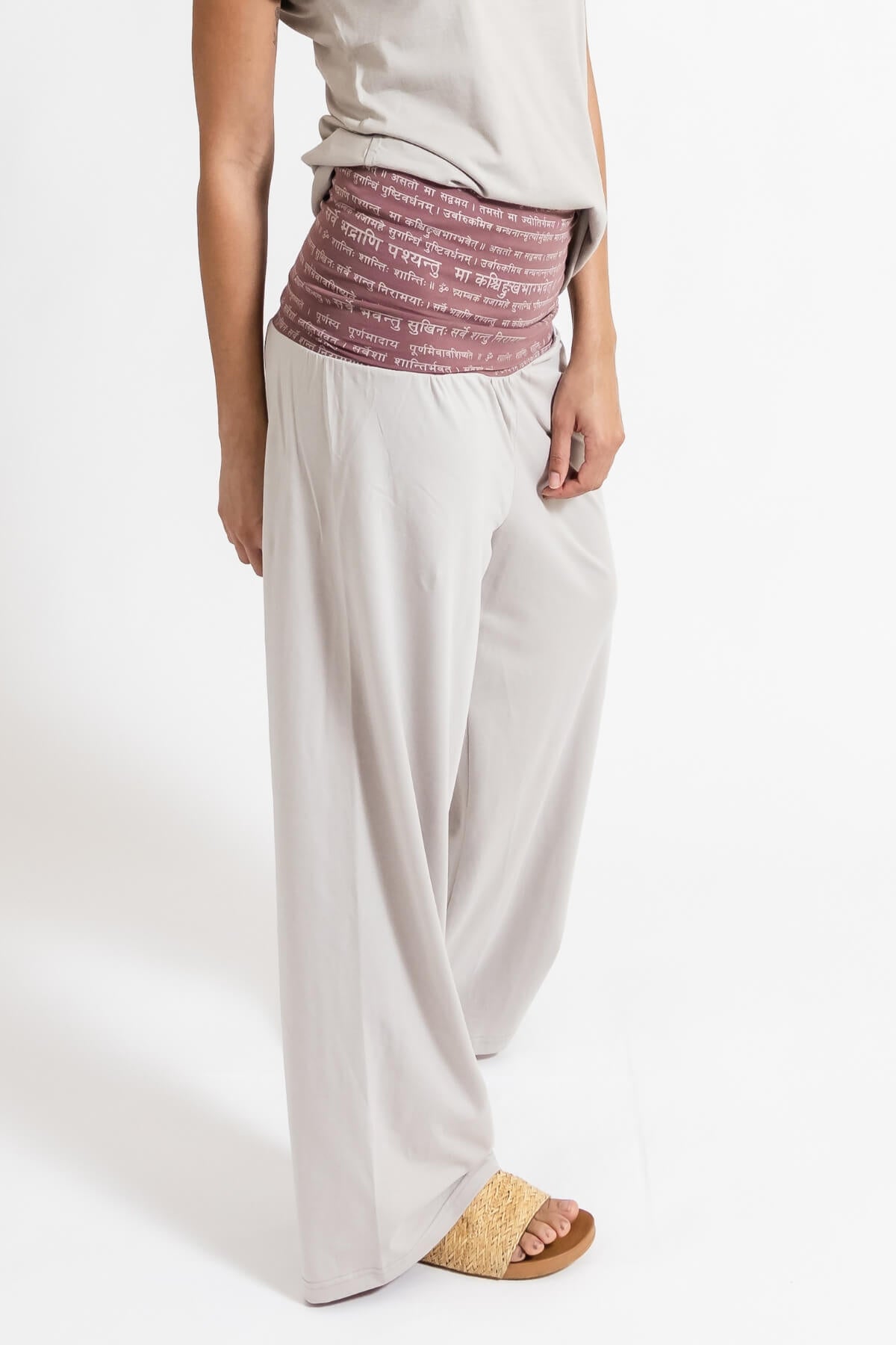 Surya Australia Organic Cotton 'Mantra' Pants made in Nepal - Oatmeal