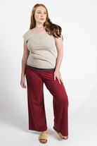 Surya Australia Organic Cotton 'Mantra' Pants made in Nepal - Berry