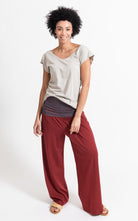 Surya Australia Organic Cotton 'Mantra' Pants made in Nepal - Berry