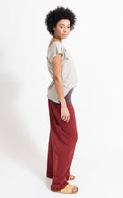 Surya Australia Organic Cotton 'Mantra' Pants made in Nepal - Berry