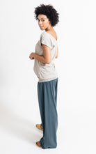 Surya Australia Organic Cotton 'Mantra' Pants made in Nepal - Cobalt