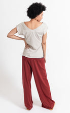 Surya Australia Organic Cotton 'Mantra' Pants made in Nepal - Berry